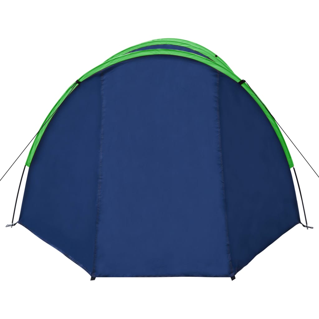 vidaXL Šator za kampiranje za 4 osobe modro-zeleni
