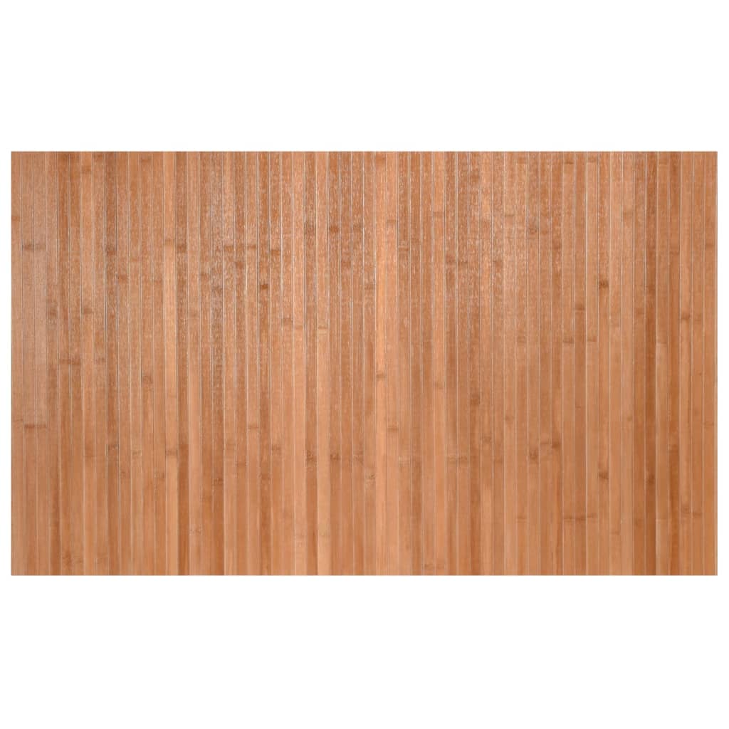 vidaXL Tepih pravokutni prirodni 60 x 100 cm od bambusa