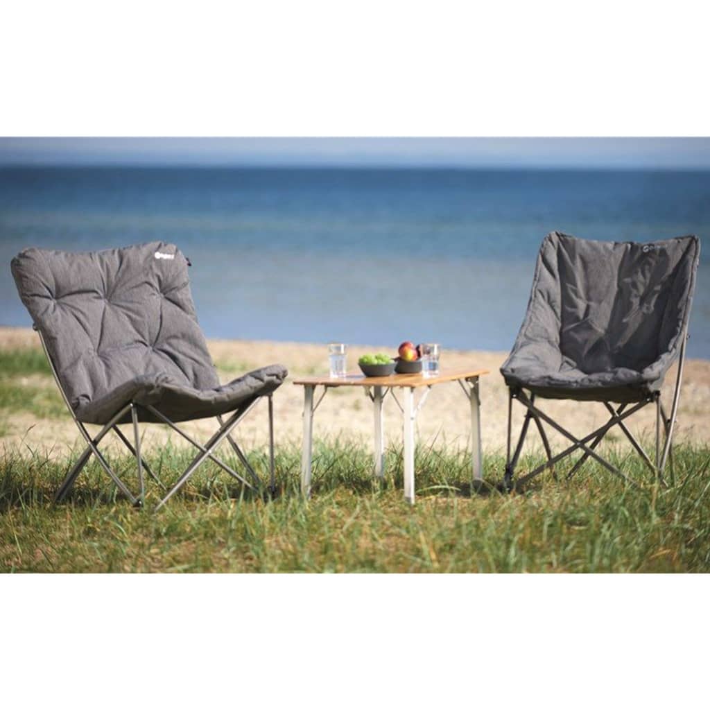 Outwell sklopiva stolica za kampiranje Fremont Lake siva