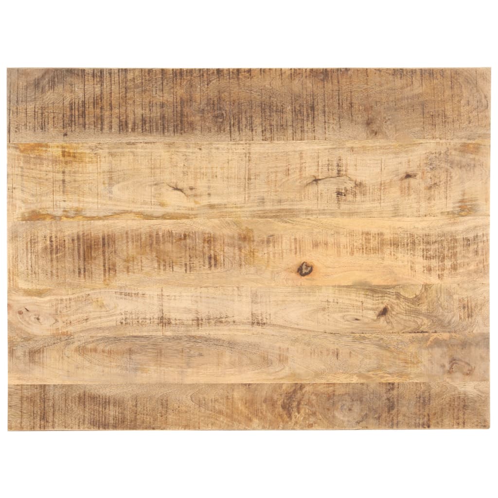 vidaXL Stolna ploča od masivnog drva manga 25 - 27 mm 80 x 60 cm