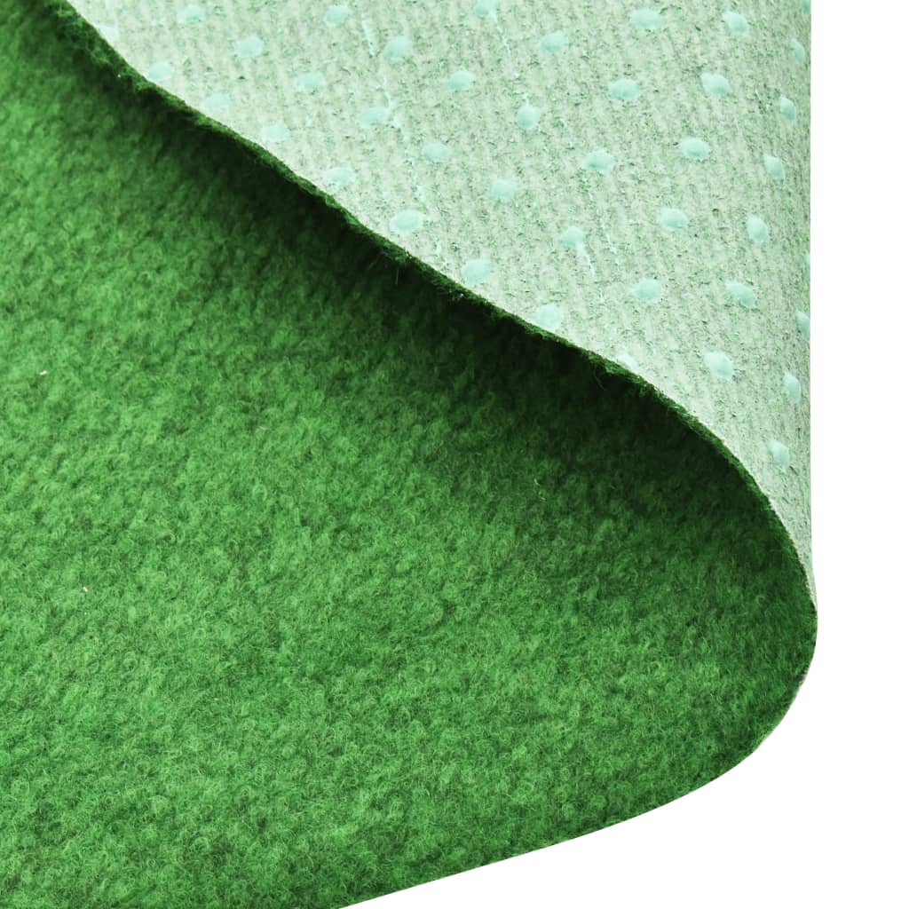 vidaXL Umjetna trava s ispupčenjima promjer 95 cm zelena okrugla