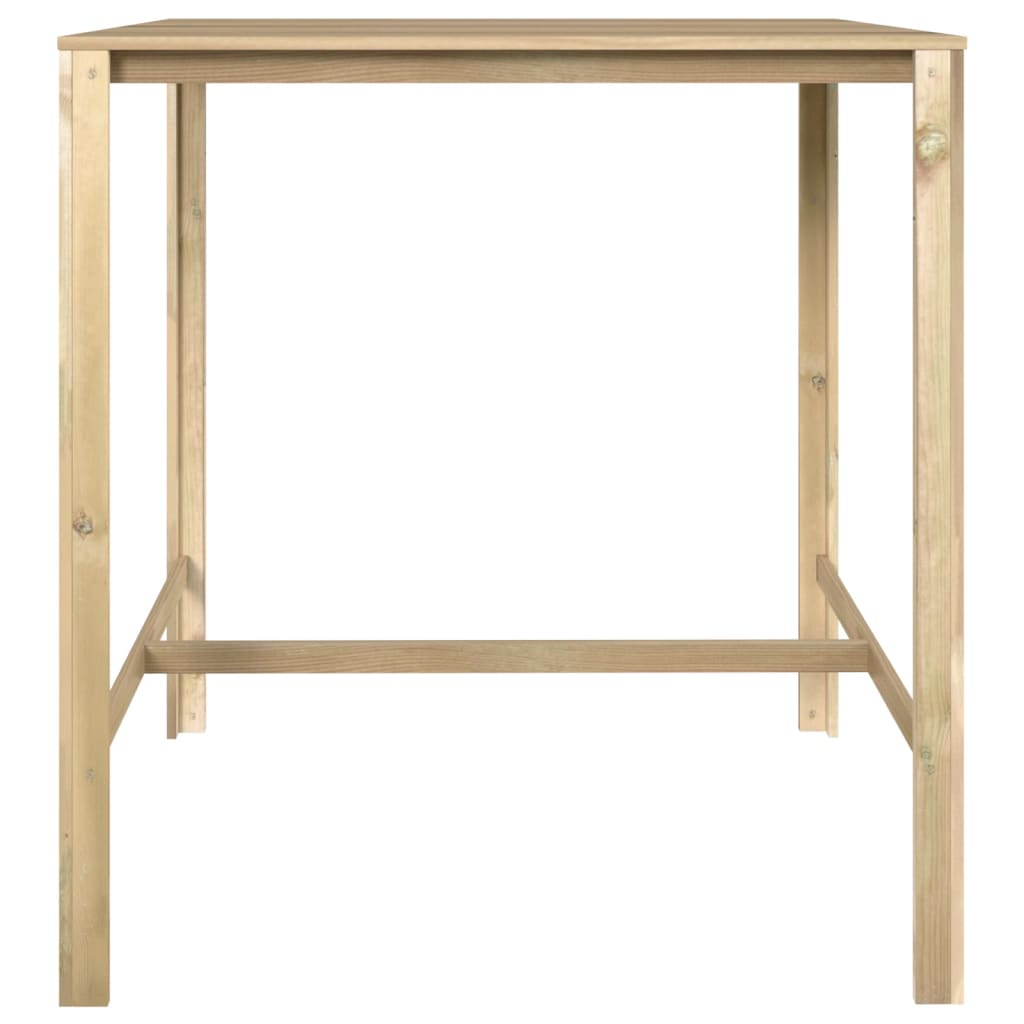 vidaXL Barski stol 110 x 100 x 110 cm od impregnirane borovine