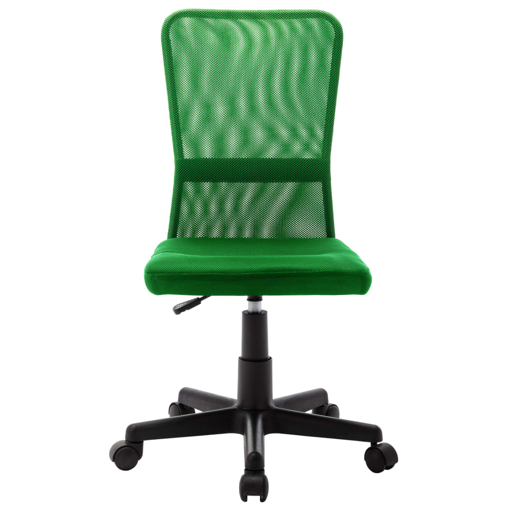 vidaXL Uredska stolica zelena 44 x 52 x 100 cm od mrežaste tkanine