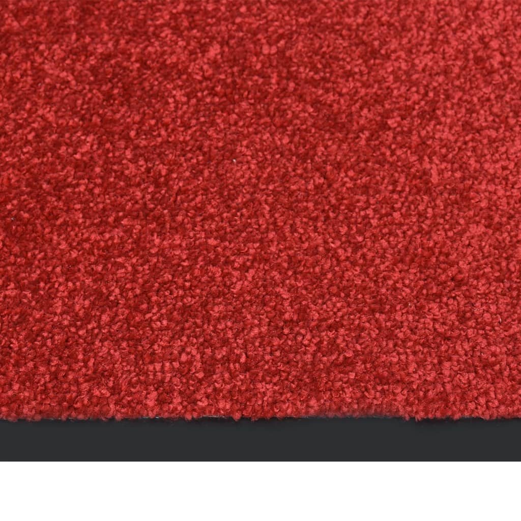 vidaXL Otirač crveni 80 x 120 cm