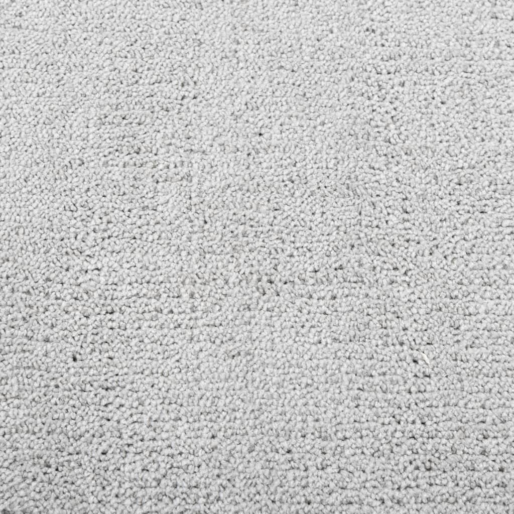 vidaXL Tepih OVIEDO kratkih vlakana sivi 100 x 200 cm