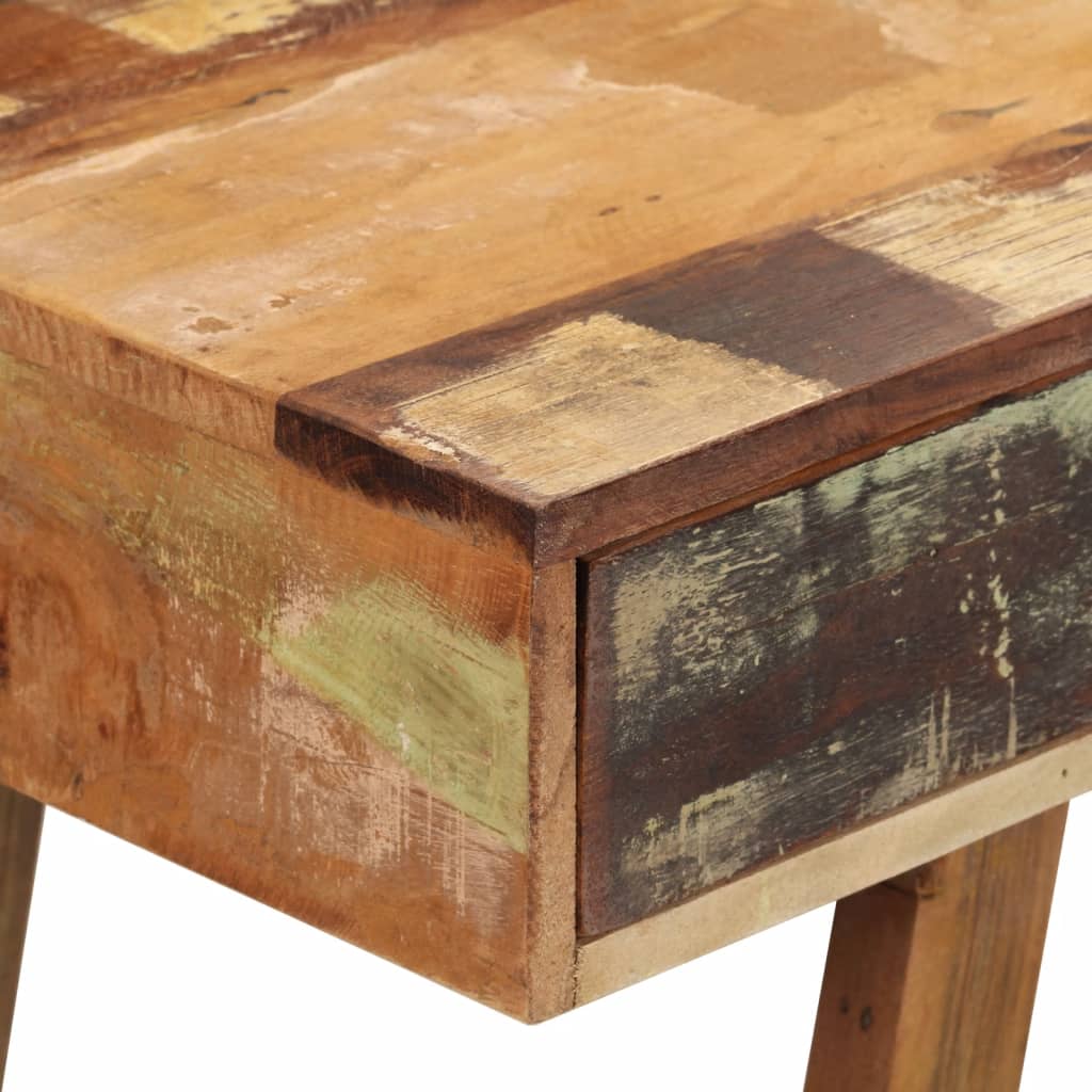 vidaXL Radni stol od masivnog obnovljenog drva