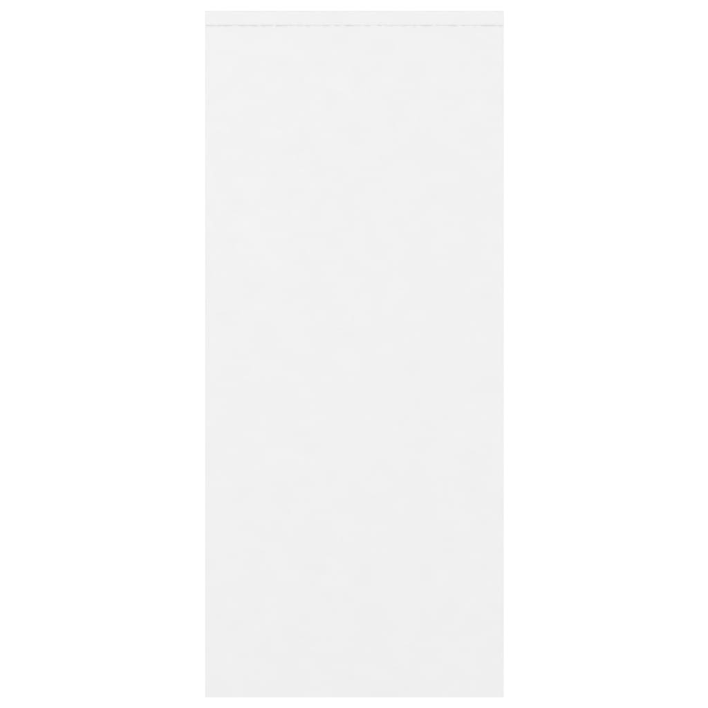 vidaXL Komoda bijela 102 x 33 x 75 cm od iverice