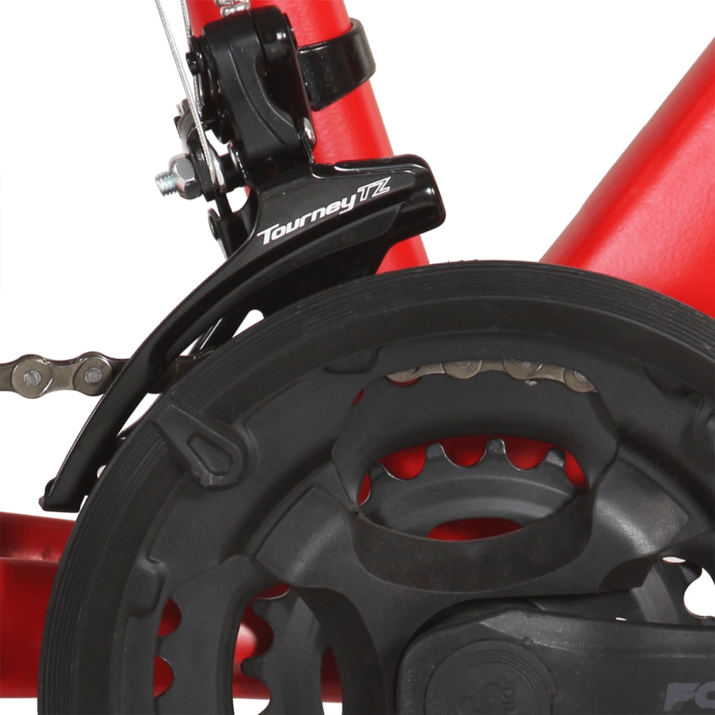 vidaXL Brdski bicikl 21 brzina kotači od 29 " okvir od 58 cm crveni