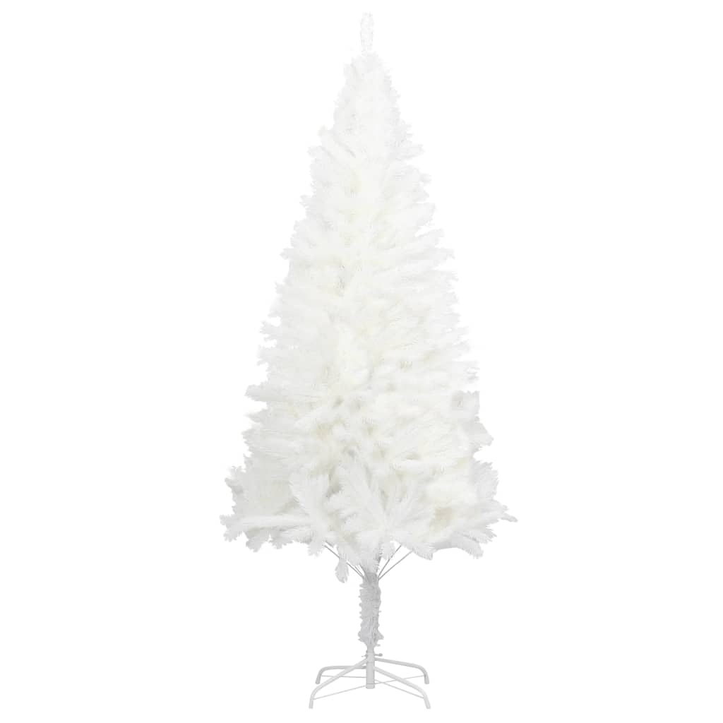 vidaXL Umjetno božićno drvce s realističnim iglicama bijelo 240 cm