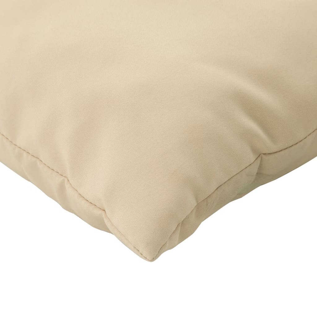 vidaXL Ukrasni jastuci 4 kom bež 40 x 40 cm od tkanine