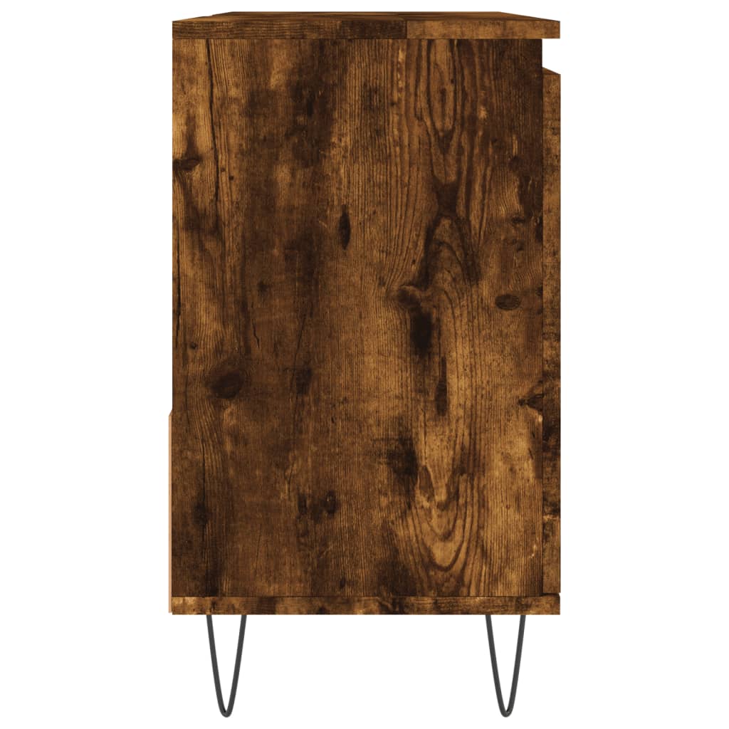 vidaXL Kupaonski ormarić boja hrasta 65 x 33 x 60 cm konstruirano drvo