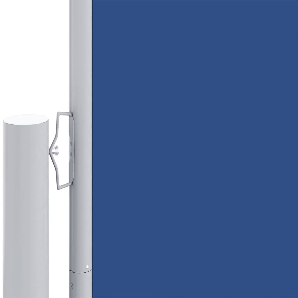 vidaXL Uvlačiva bočna tenda plava 180 x 1200 cm