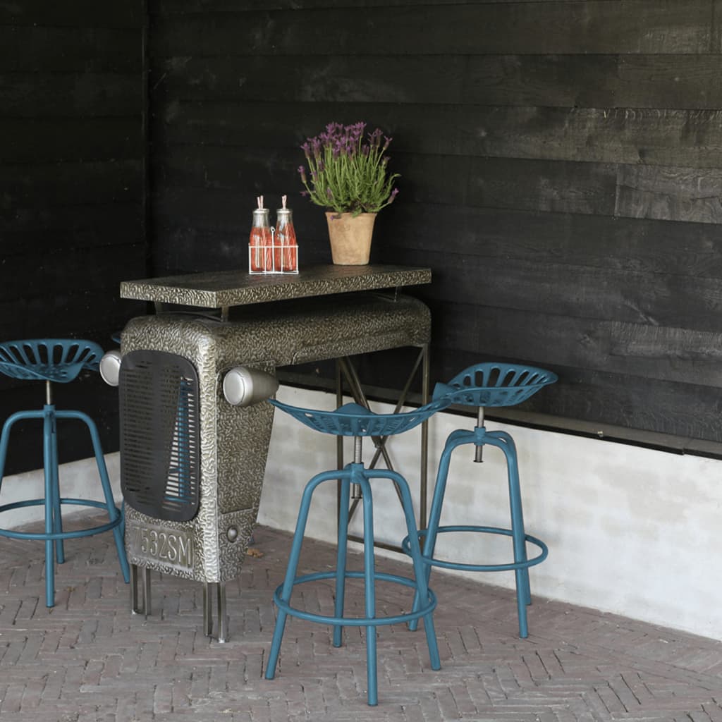 Esschert Design barska stolica s dizajnom traktora plava