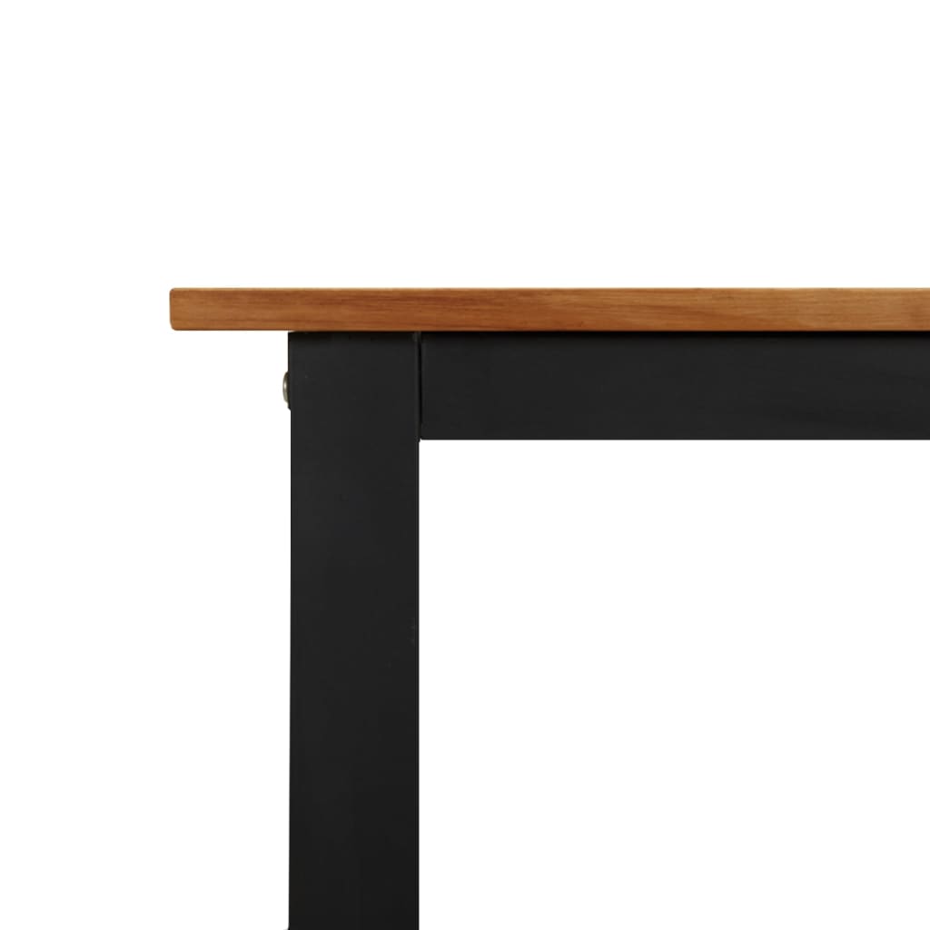 vidaXL Vrtni stol s U-nogama 180 x 90 x 75 cm od masivnog drva bagrema