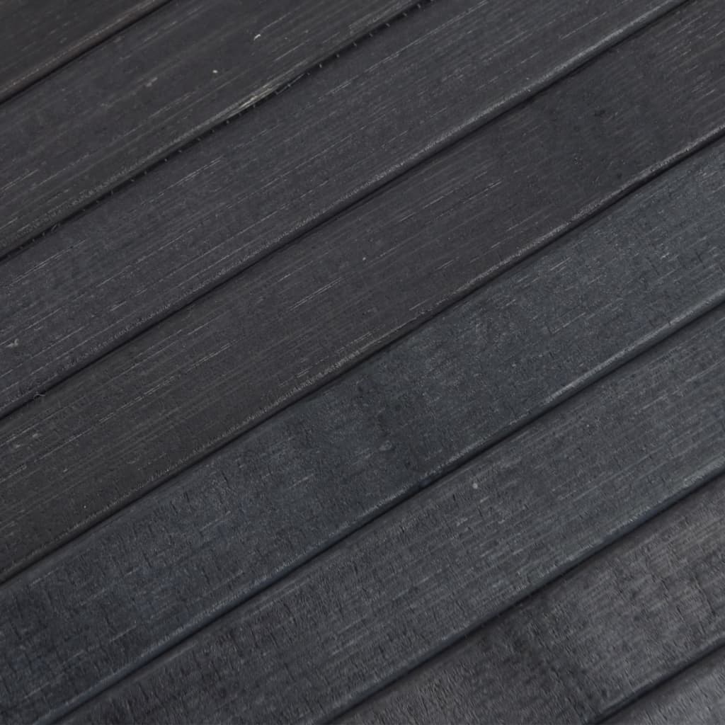 vidaXL Tepih pravokutni sivi 60 x 400 cm od bambusa