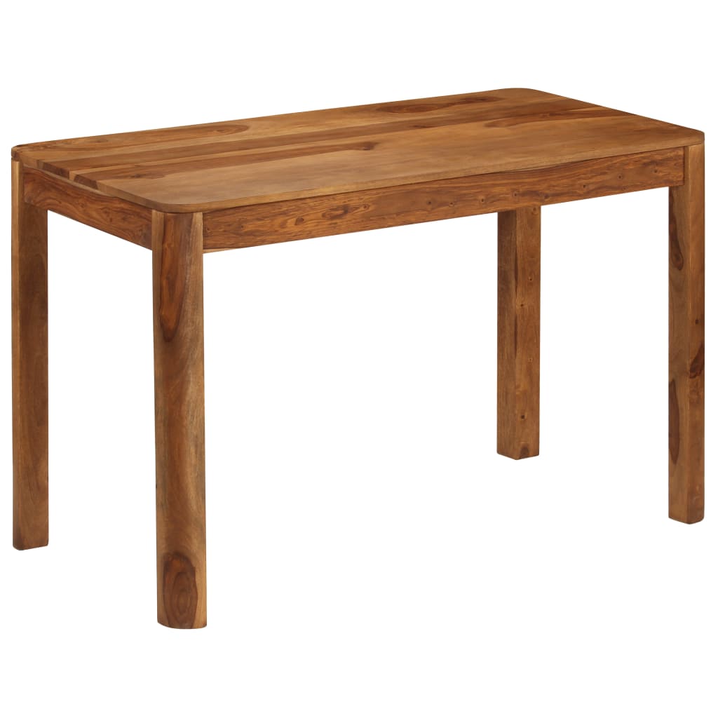 vidaXL Blagovaonski stol od masivnog drva šišama 120 x 60 x 76 cm