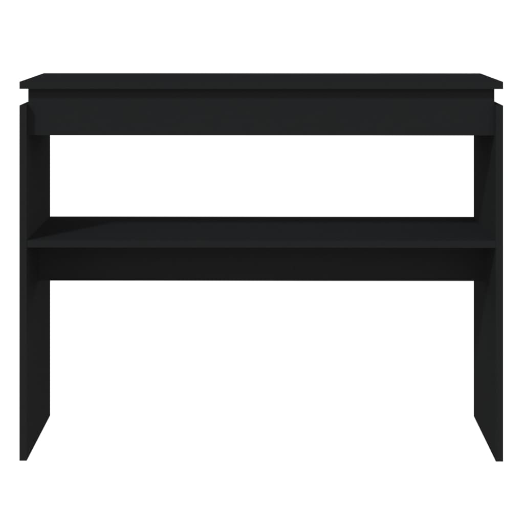vidaXL Konzolni stol crni 102 x 30 x 80 cm od iverice