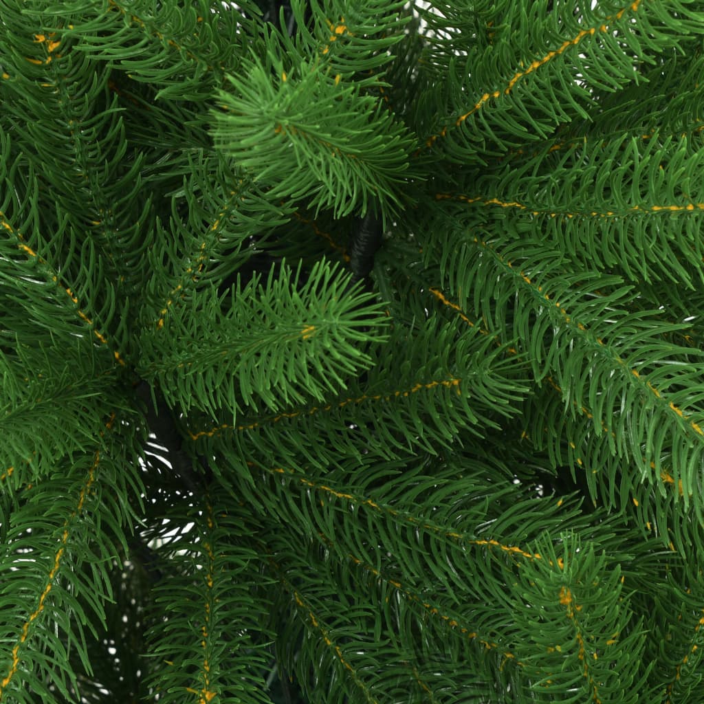 vidaXL Umjetno božićno drvce s realističnim iglicama 240 cm zeleno