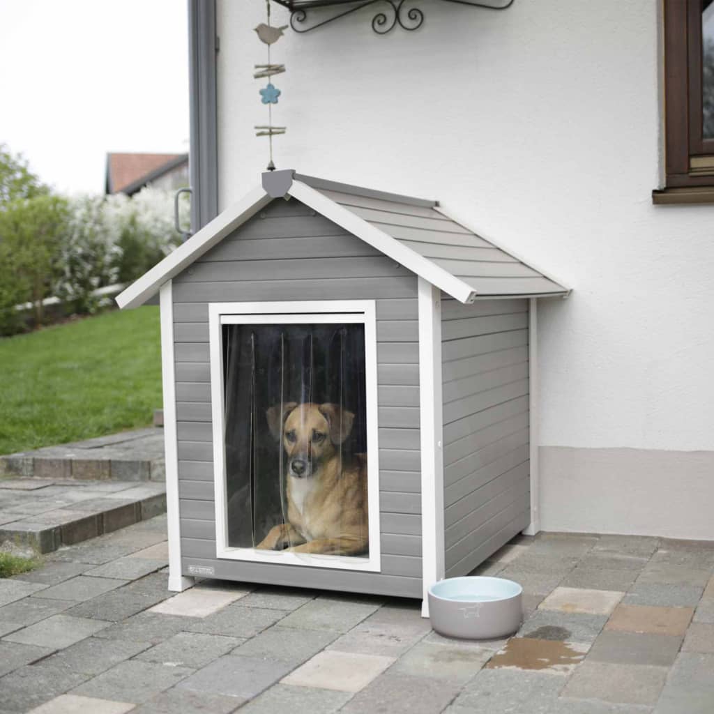 Kerbl ECO kućica za pse Hendry 88 x 98 x 101 cm sivo-bijela