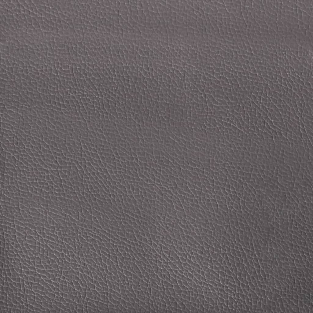 vidaXL Tabure sivi 77x55x31 cm od umjetne kože