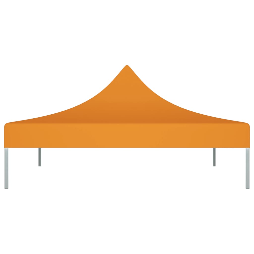vidaXL Krov za šator za zabave 2 x 2 m narančasti 270 g/m²