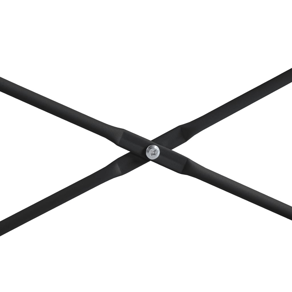 vidaXL Stol za računalo crni i boja hrasta 110x72x70 cm od iverice