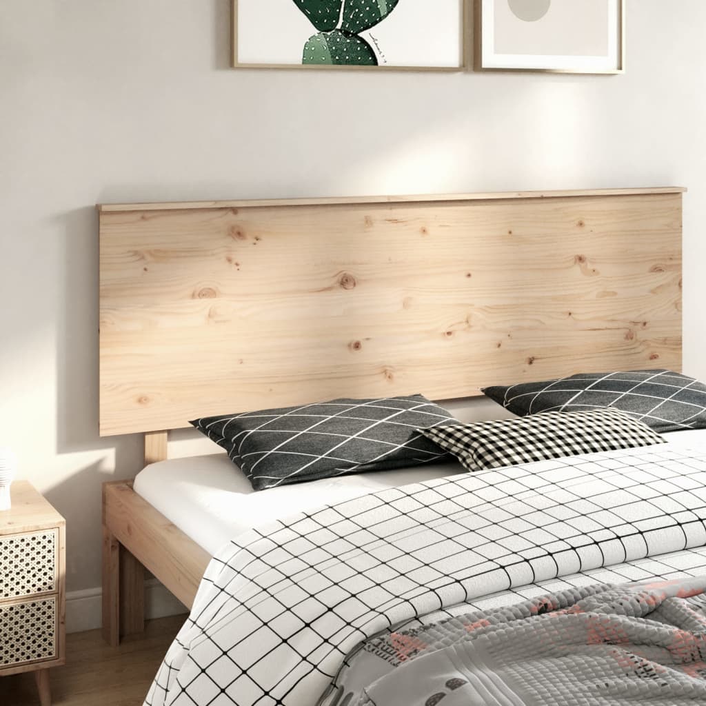 vidaXL Uzglavlje za krevet 184 x 6 x 82,5 cm od masivne borovine