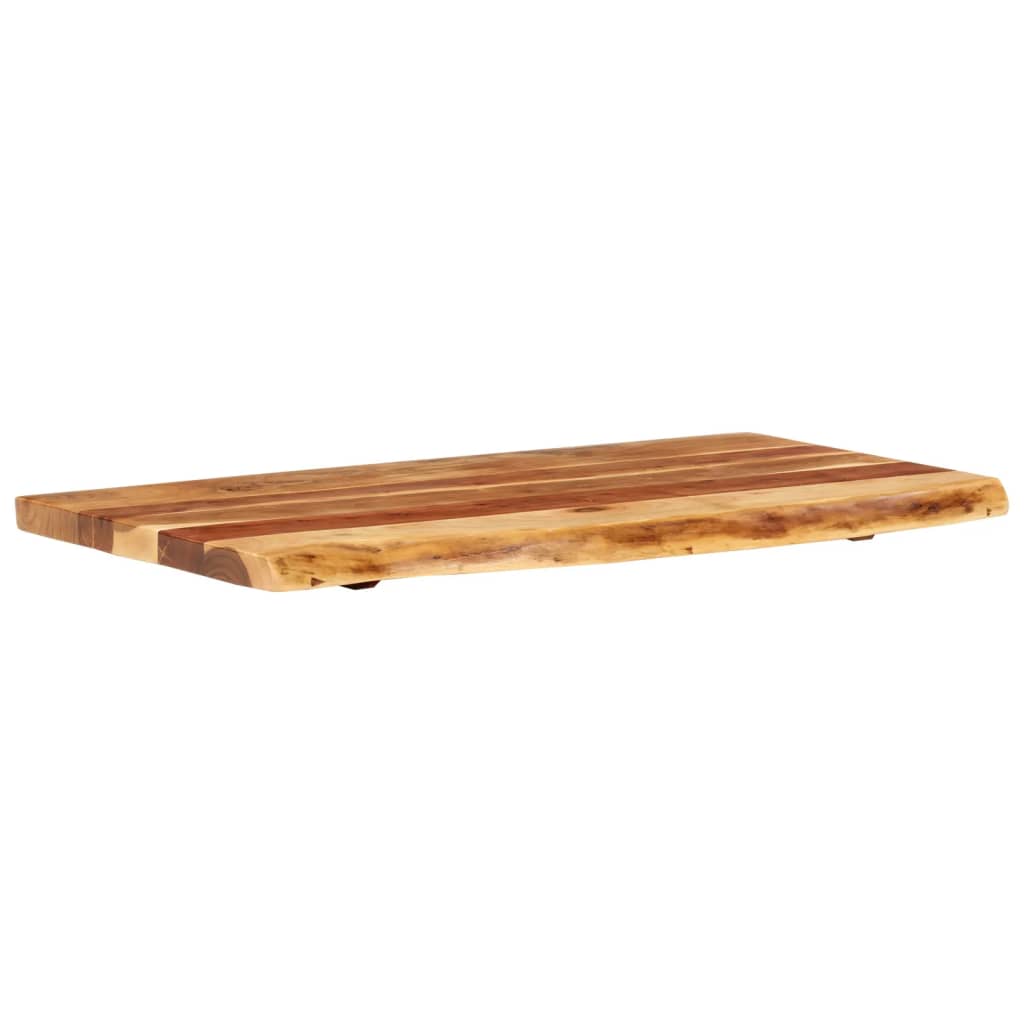 vidaXL Vrh za kupaonski ormarić od bagremovog drva 100x52x3,8 cm