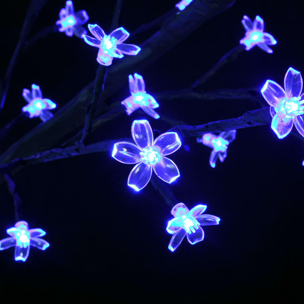 vidaXL Božićno drvce sa 600 LED žarulja plavo svjetlo 300 cm
