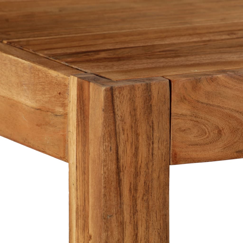 vidaXL Blagovaonski stol od masivnog drva bagrema 120x60x78 cm smeđi