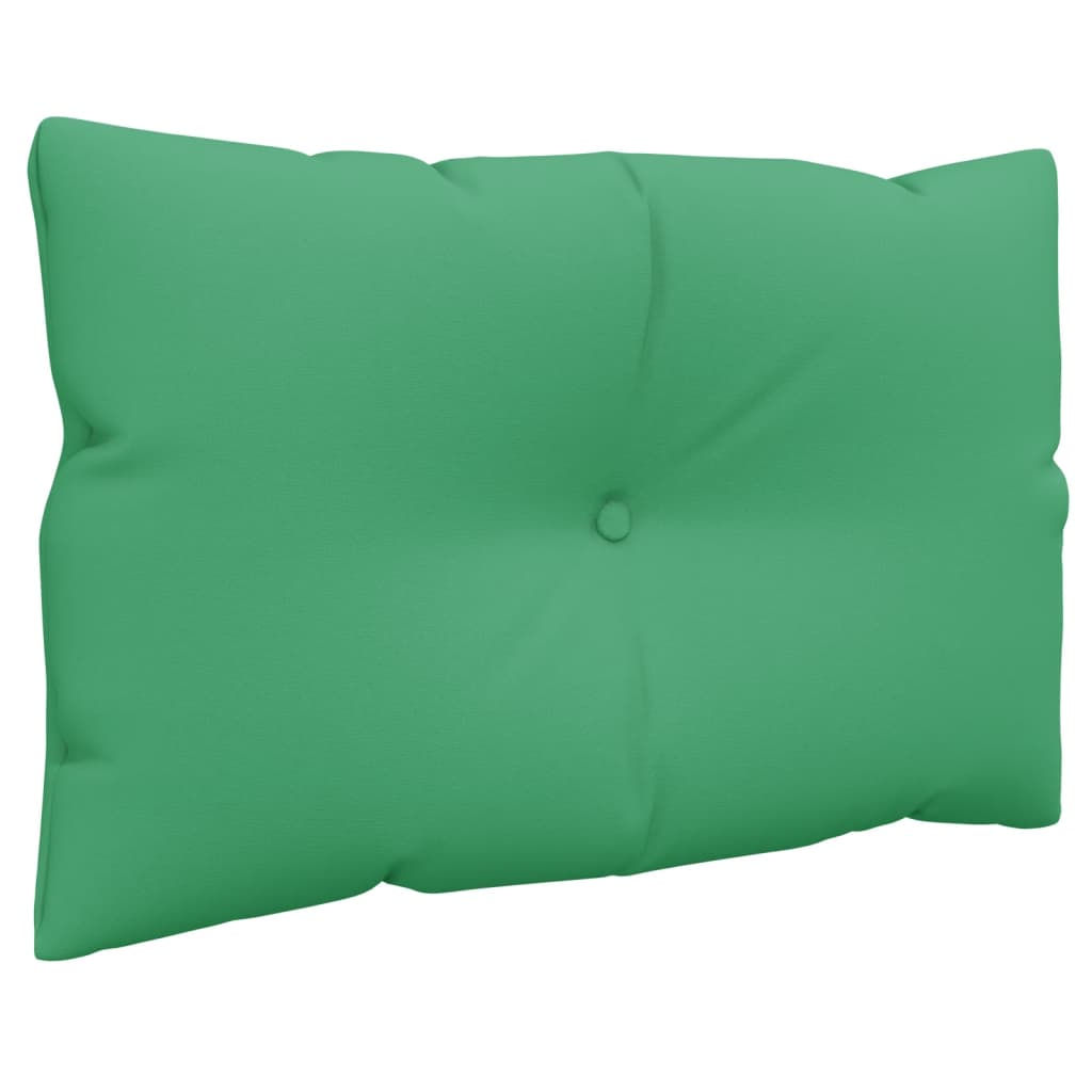 vidaXL Jastuci za palete 3 kom zeleni od tkanine