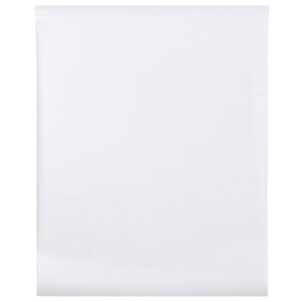 vidaXL Prozorska folija matirana bijela 45 x 1000 cm PVC