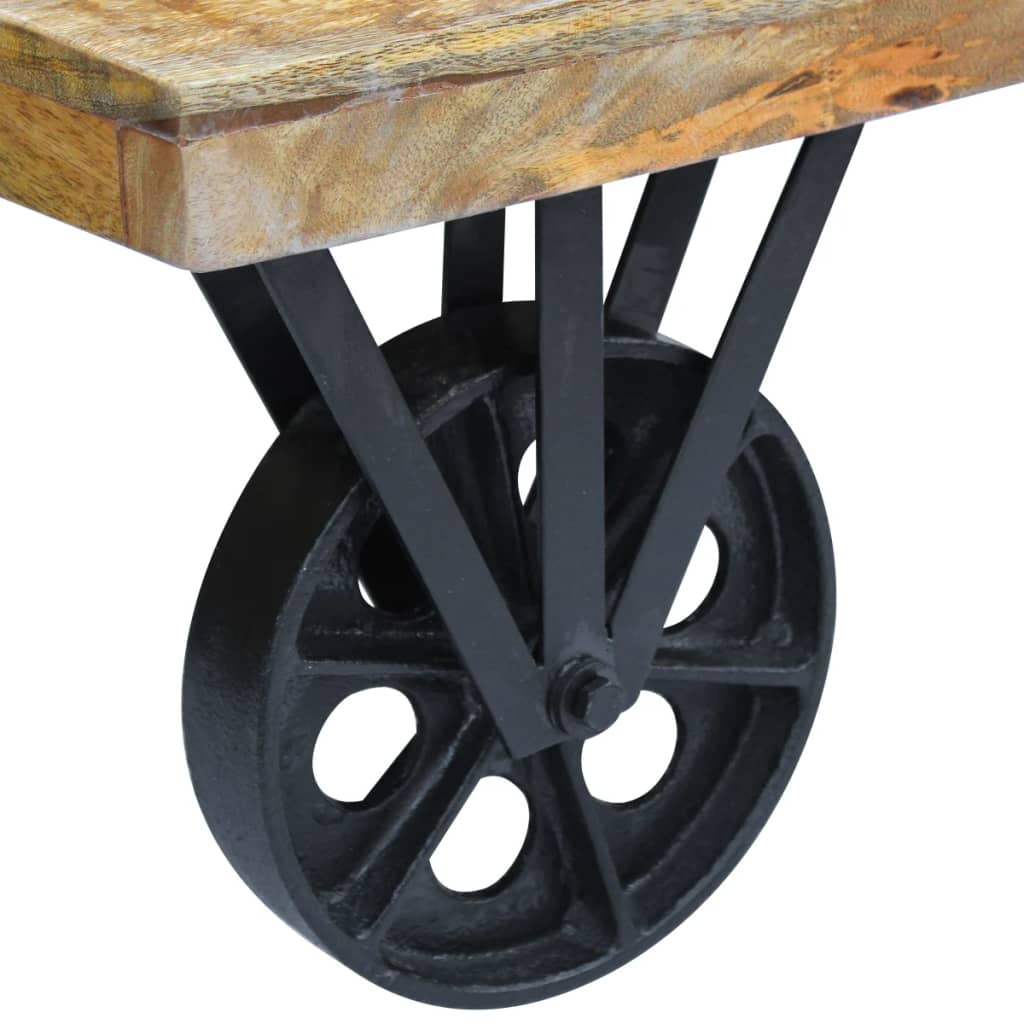 VidaXL Stol za Kavu Mango drvo 120x60x30 cm