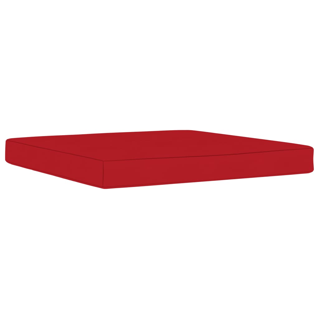 vidaXL 5-dijelna vrtna garnitura s crvenim jastucima
