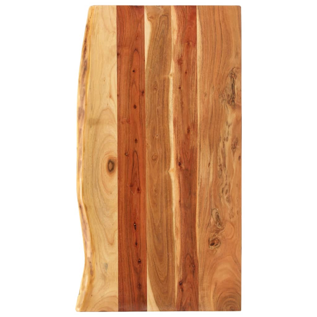 vidaXL Vrh za kupaonski ormarić od bagremovog drva 100x52x2,5 cm
