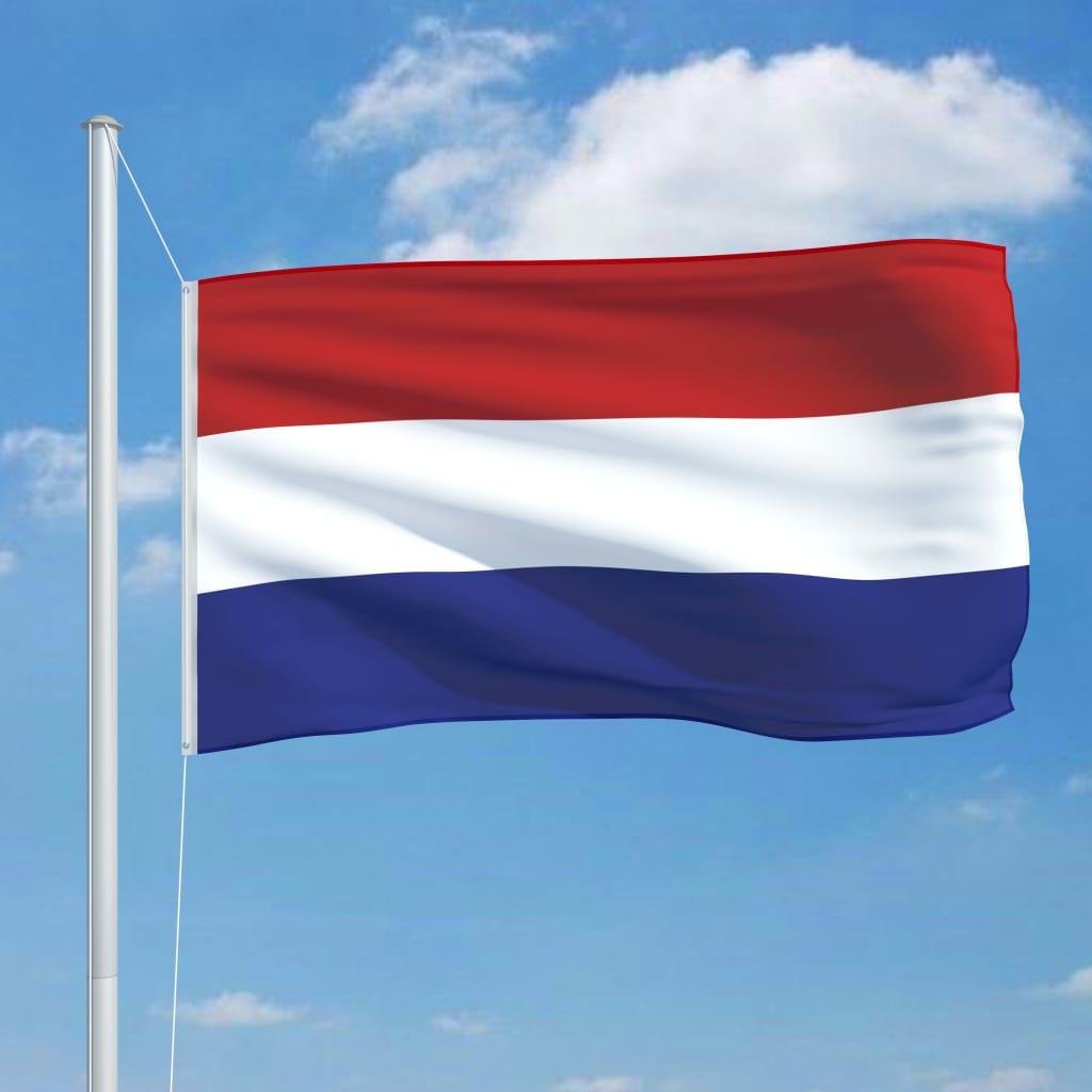 vidaXL Nizozemska zastava 90 x 150 cm