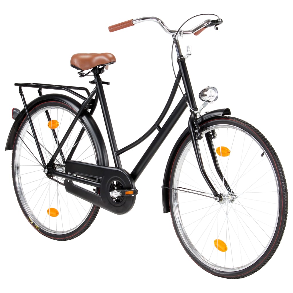 vidaXL Ženski nizozemski bicikl s kotačem od 28 inča i okvirom 57 cm