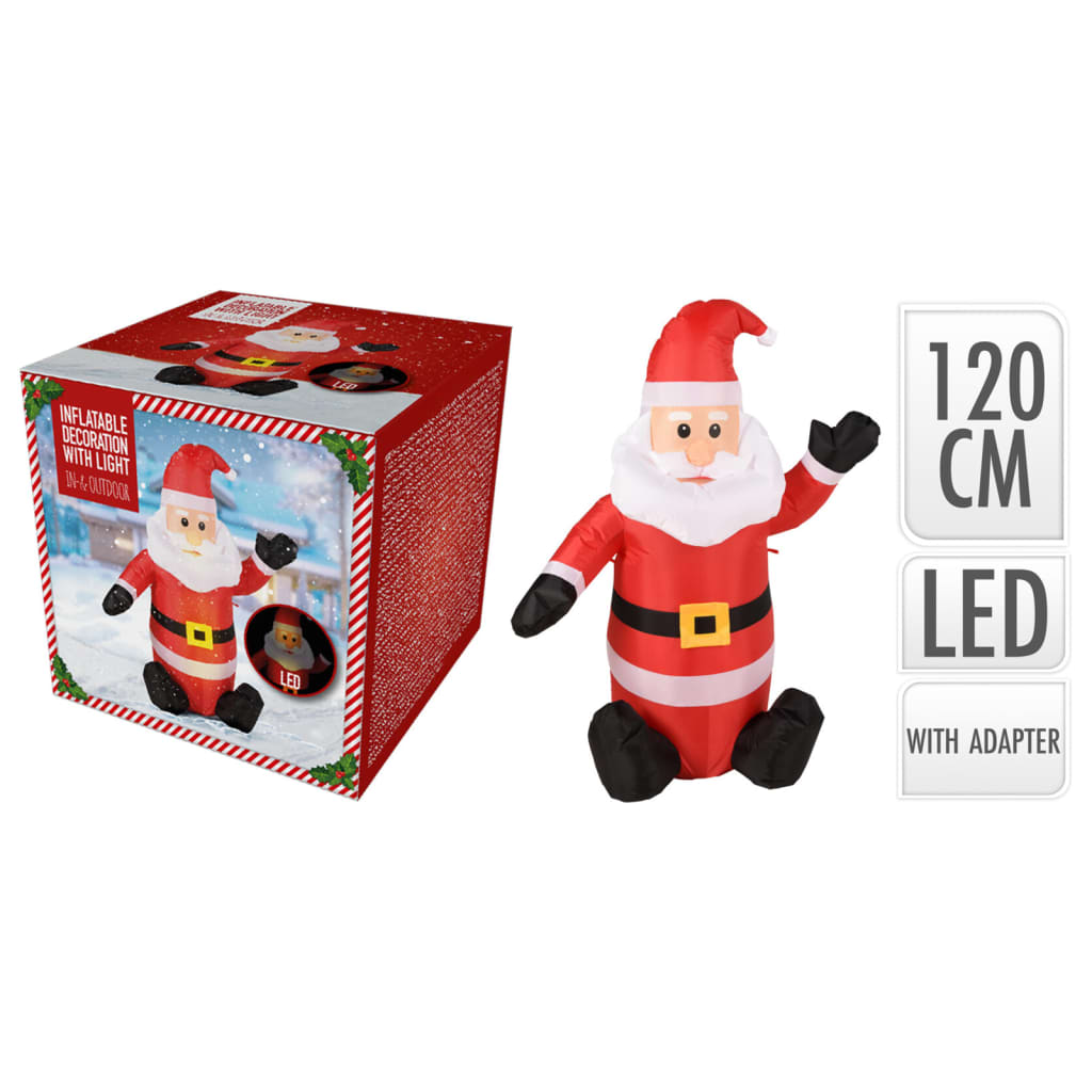 Ambiance LED Djed Mraz na napuhavanje 120 cm