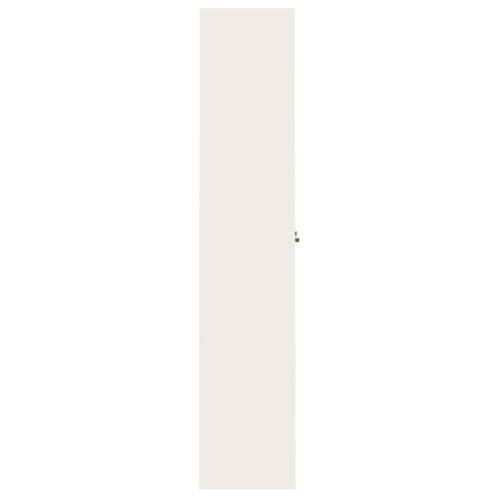 vidaXL Ormarić za spise bijeli 105 x 40 x 180 cm čelični