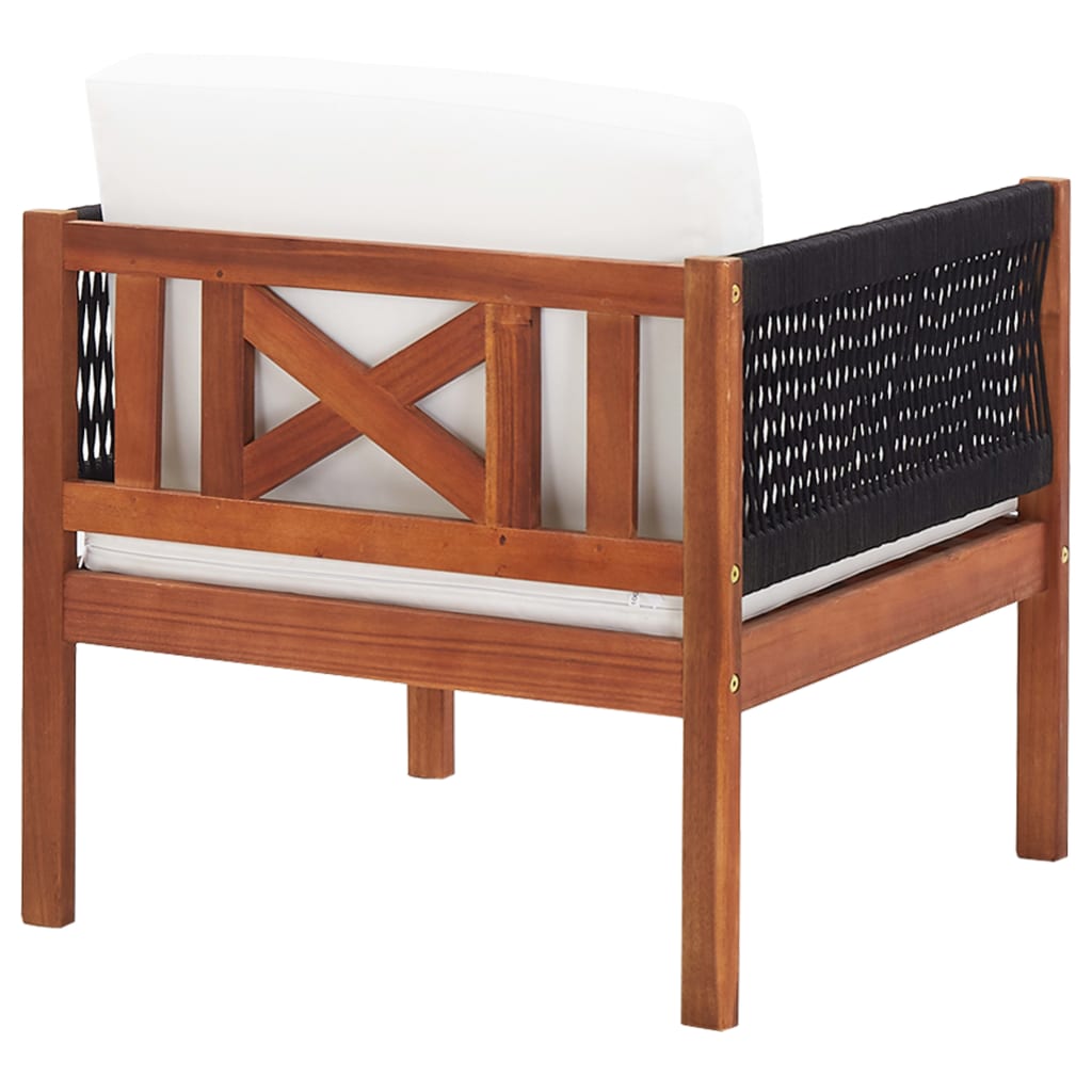 vidaXL Pomoćni vrtni stol 63 x 63 x 30 cm od masivnog bagremovog drva