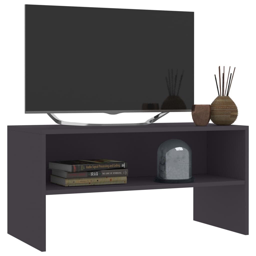 vidaXL TV ormarić od iverice sivi 80 x 40 x 40 cm