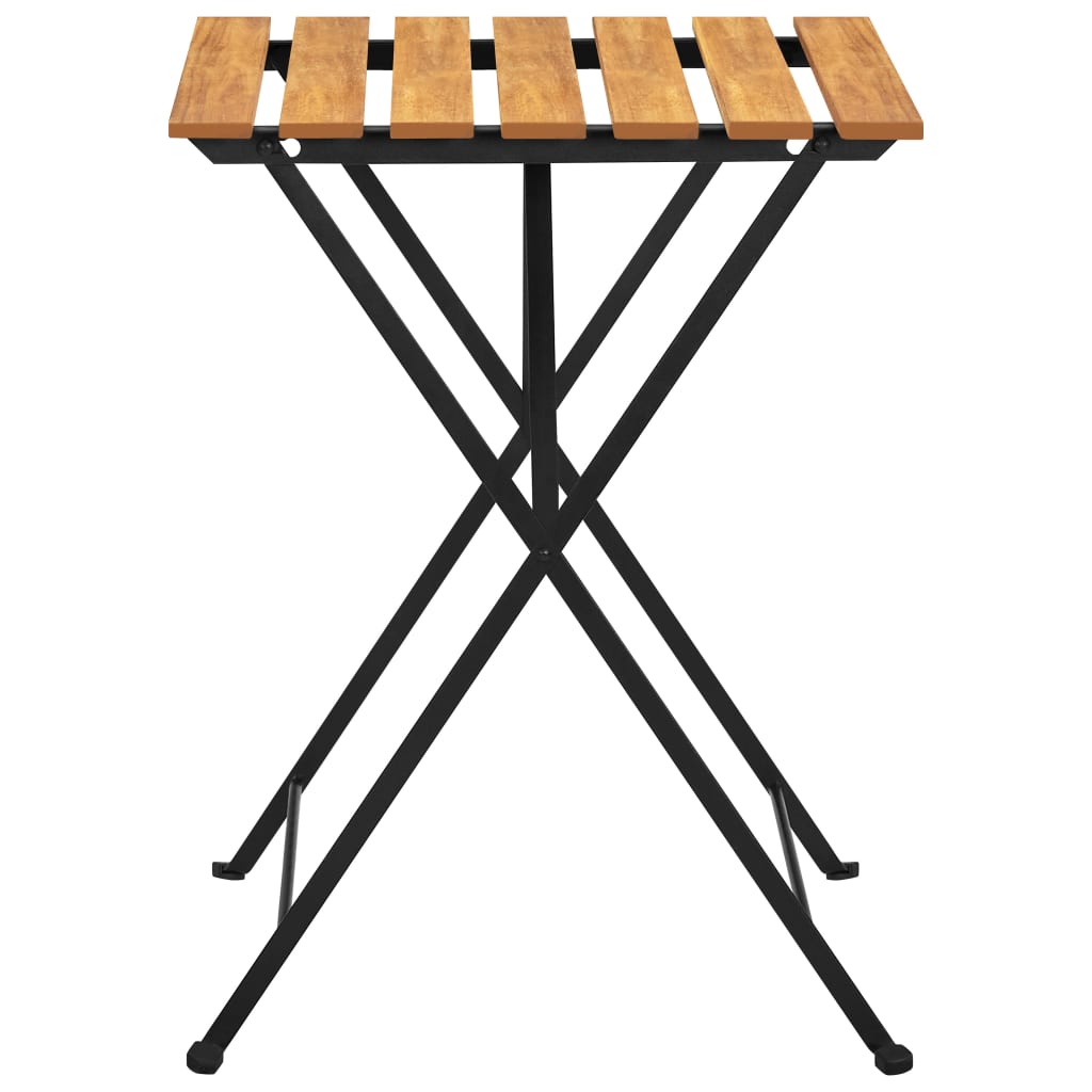 vidaXL Bistro stol 55 x 54 x 71 cm od masivnog bagremovog drva