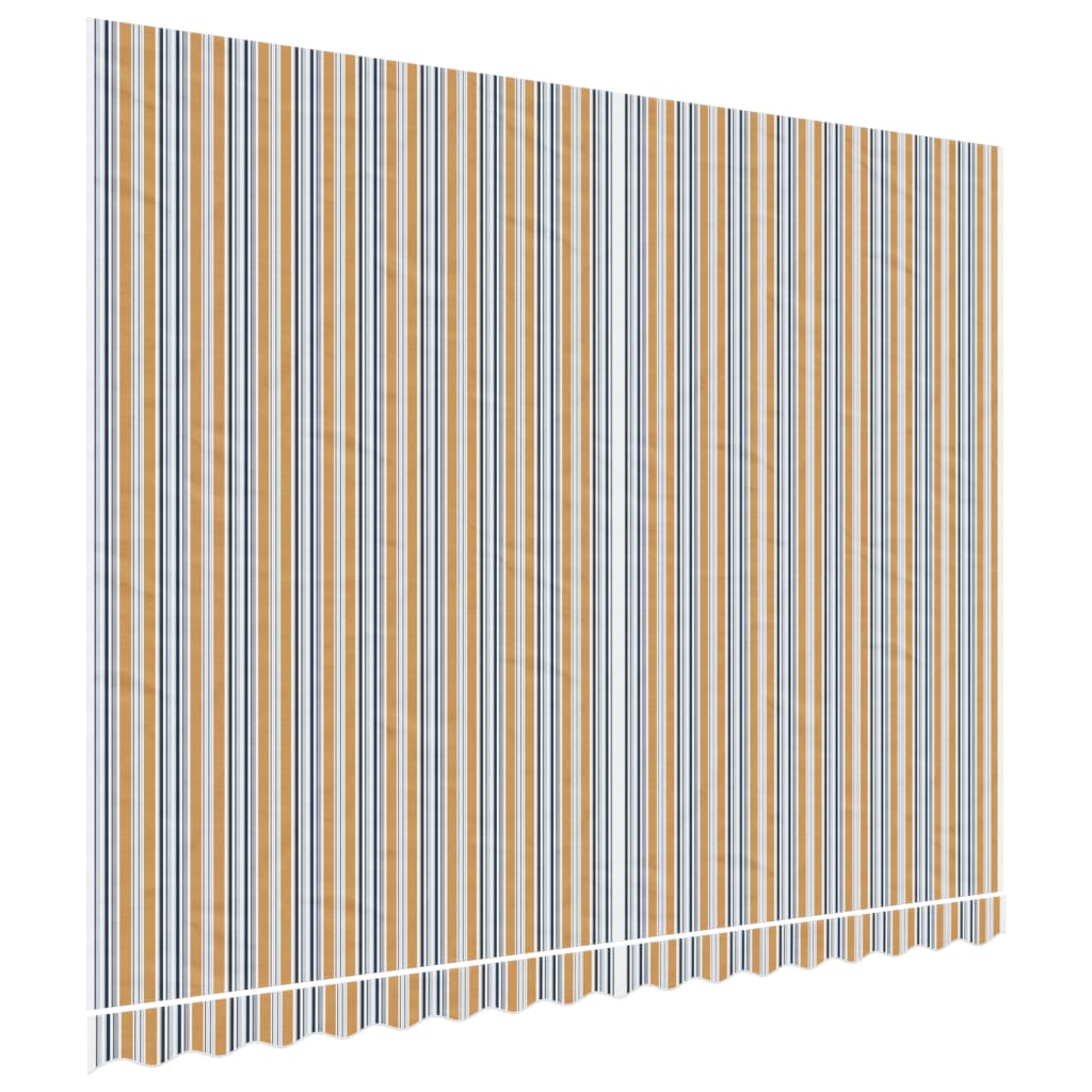 vidaXL Zamjenska tkanina za tendu raznobojna prugasta 4 x 3 m
