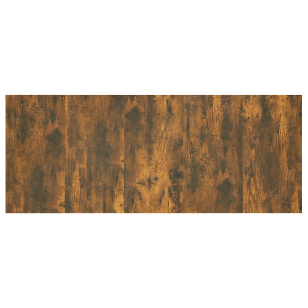 vidaXL Uzglavlje za krevet boja dimljenog hrasta 200x1,5x80 cm drveno