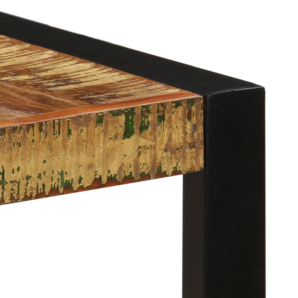 vidaXL Blagovaonski stol od masivnog obnovljenog drva 140 x 70 x 75 cm