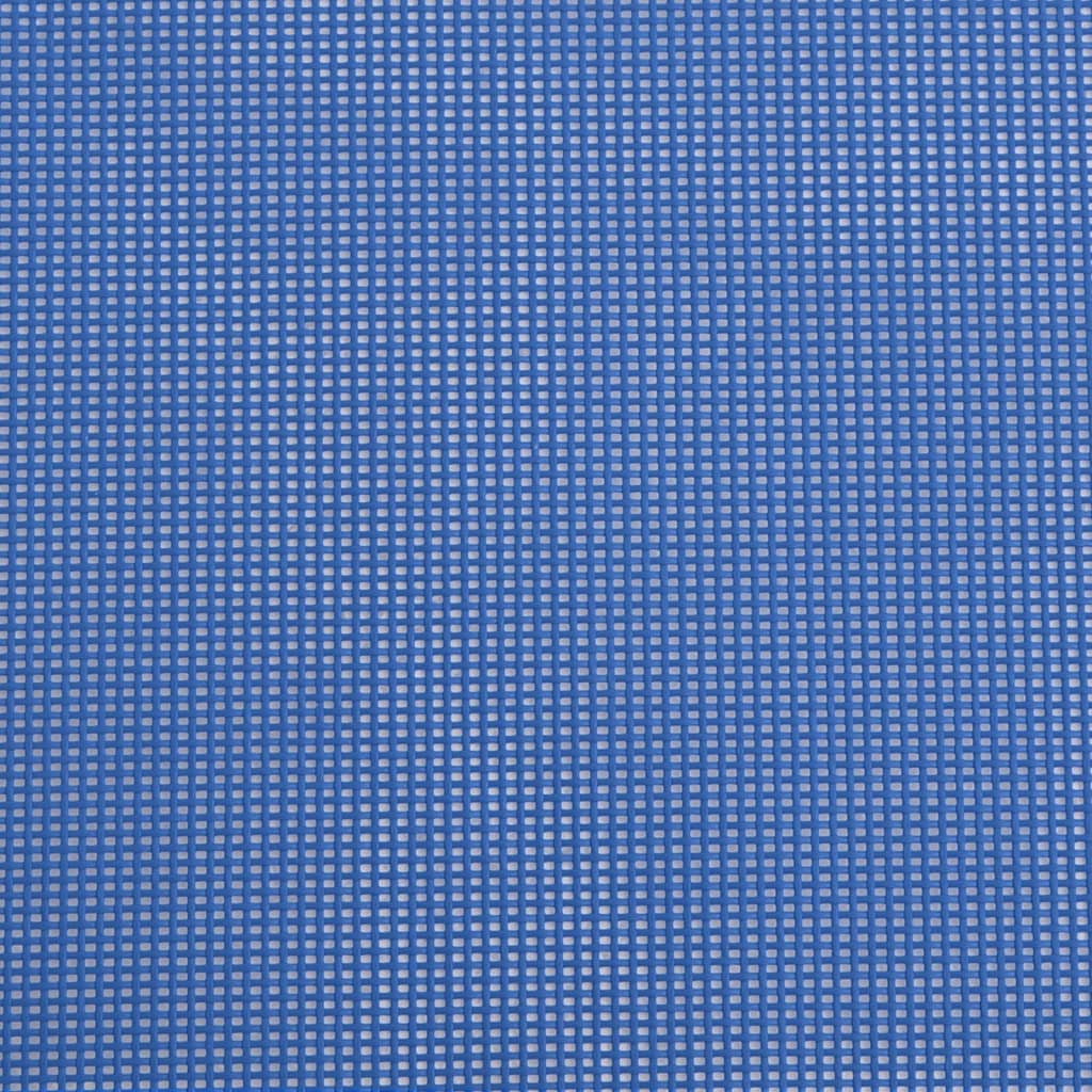 vidaXL Sklopive ležaljke za sunčanje 2 kom plave tekstilen i čelik
