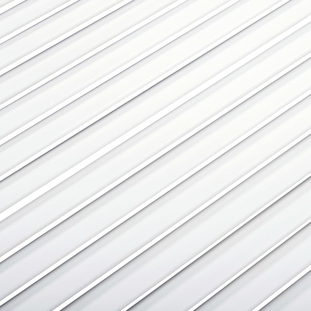 vidaXL Vrata za ormarić rešetkasti dizajn bijela 69 x 49,4 cm borovina