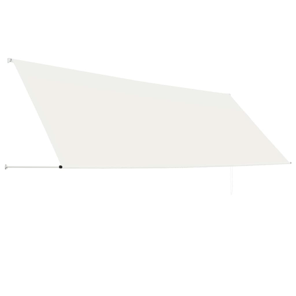 vidaXL Tenda na uvlačenje 400 x 150 cm krem