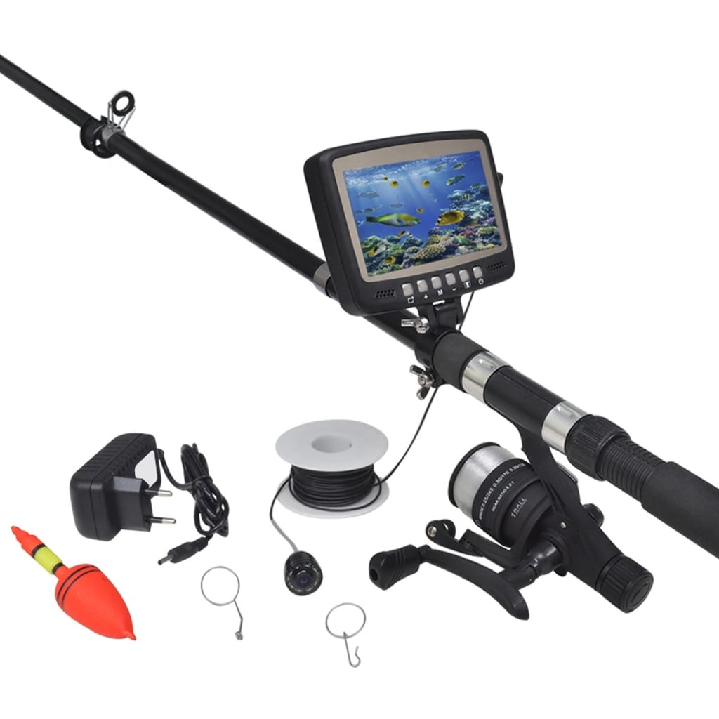 Podvodna kamera za pecanje s 4,3" monitorom