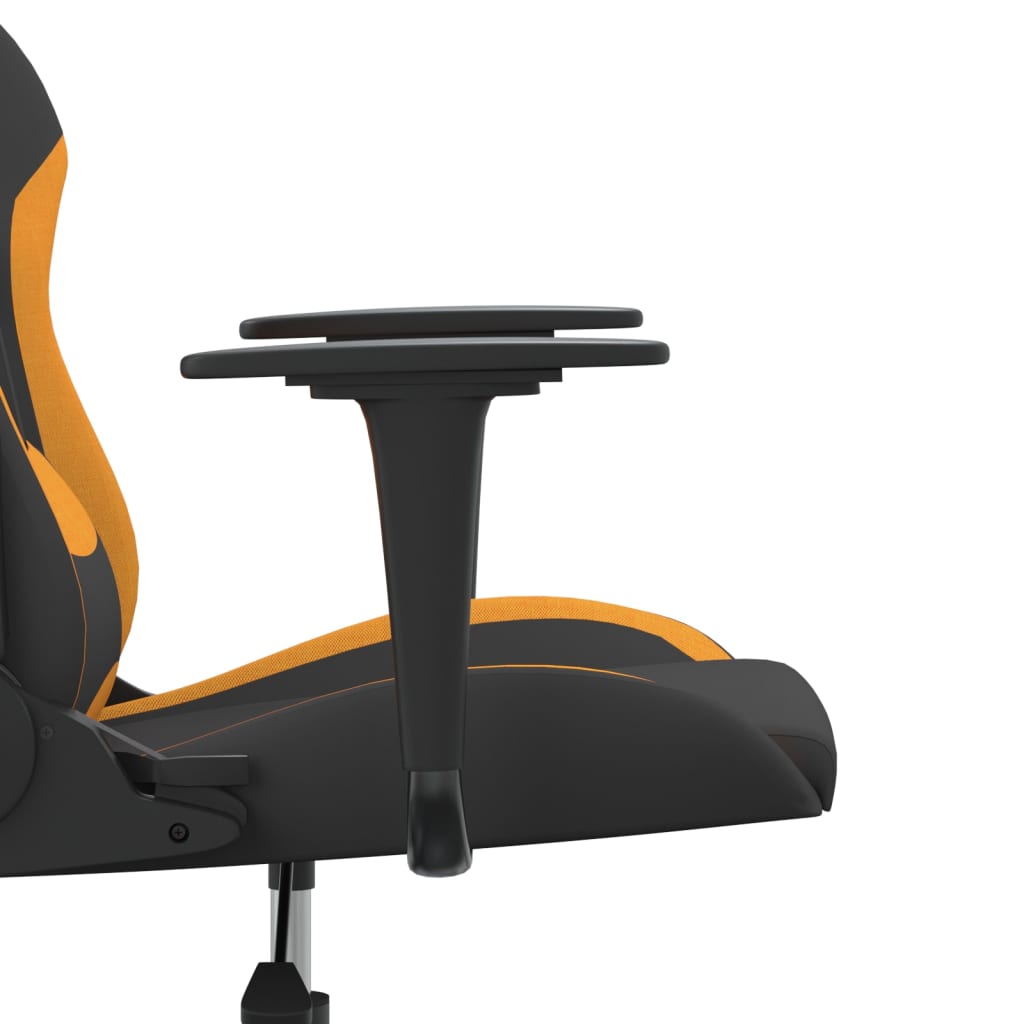 vidaXL Igraća stolica crno-narančasta od tkanina